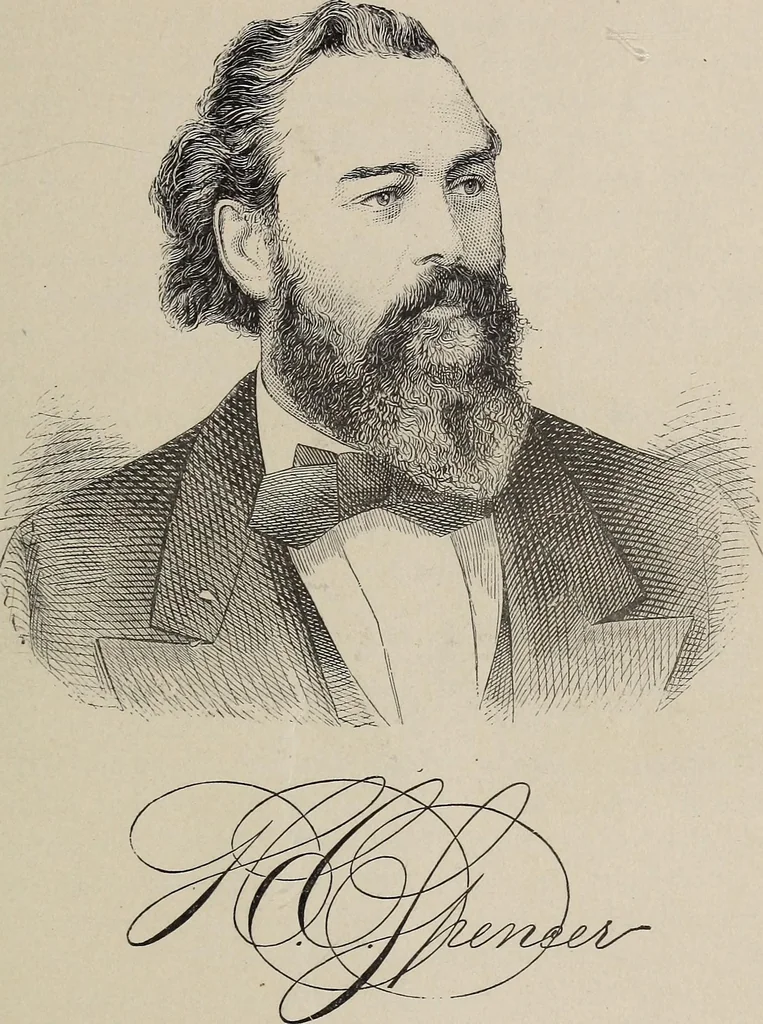 An illustration from A treatise on human nature and physiognomy, 1882, leaf 108