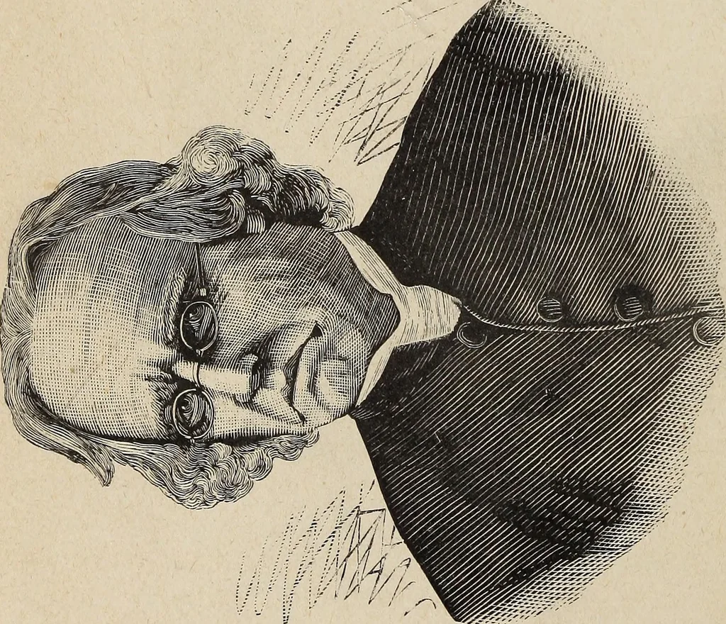 An illustration from A treatise on human nature and physiognomy, 1882, leaf 49