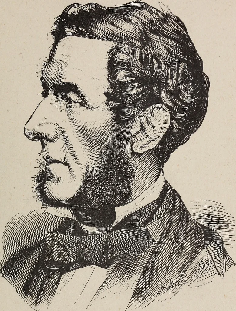 An illustration from A treatise on human nature and physiognomy, 1882, leaf 694