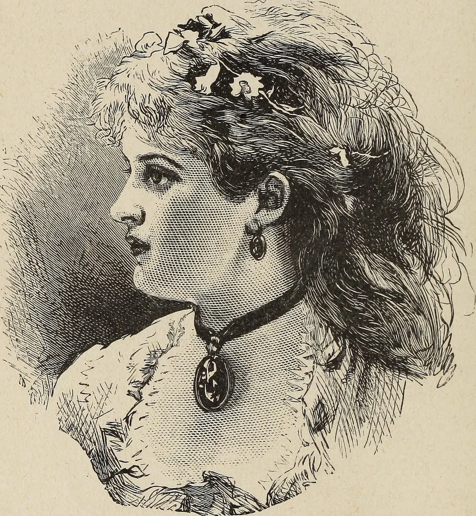 An illustration from A treatise on human nature and physiognomy, 1882, leaf 89