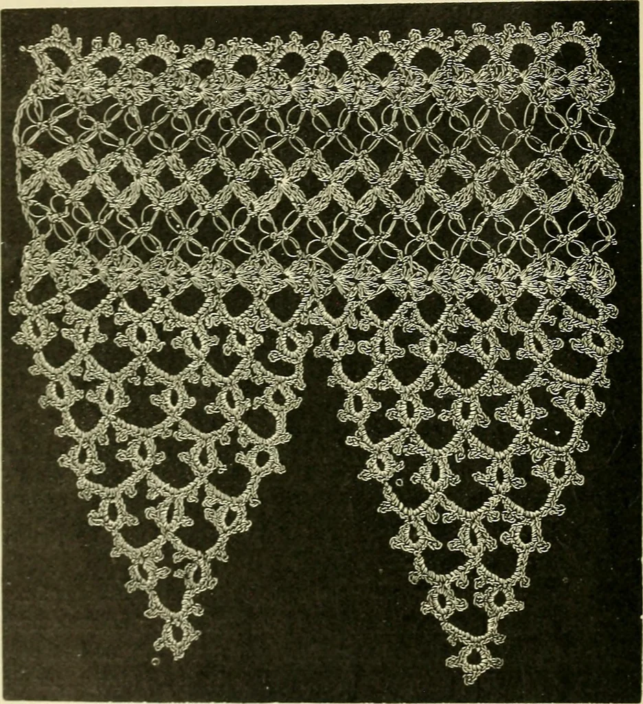 An illustration from A treatise on lace-making, embroidery, and needle-work with Irish flax threads, 1892, leaf 29