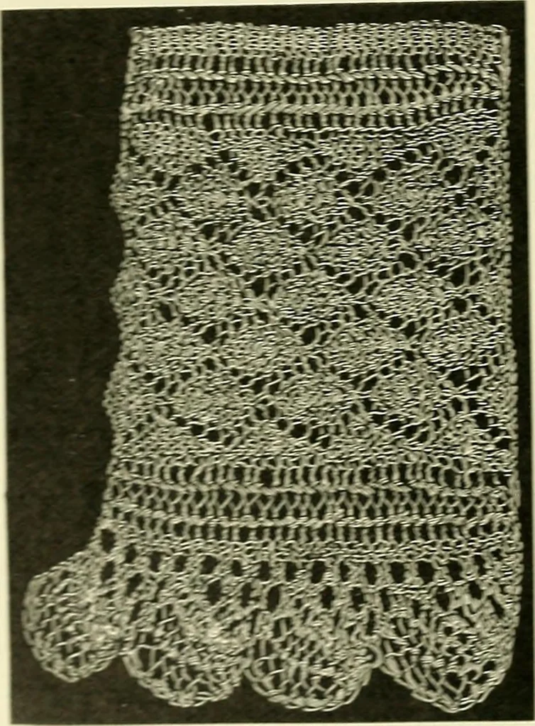 An illustration from A treatise on lace-making, embroidery, and needle-work with Irish flax threads, 1892, leaf 41