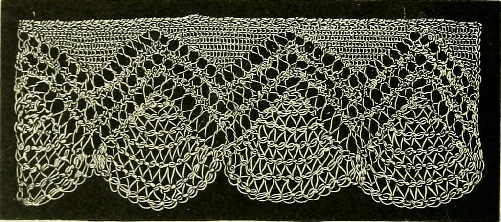 An illustration from A treatise on lace-making, embroidery, and needle-work with Irish flax threads, 1892, leaf 45
