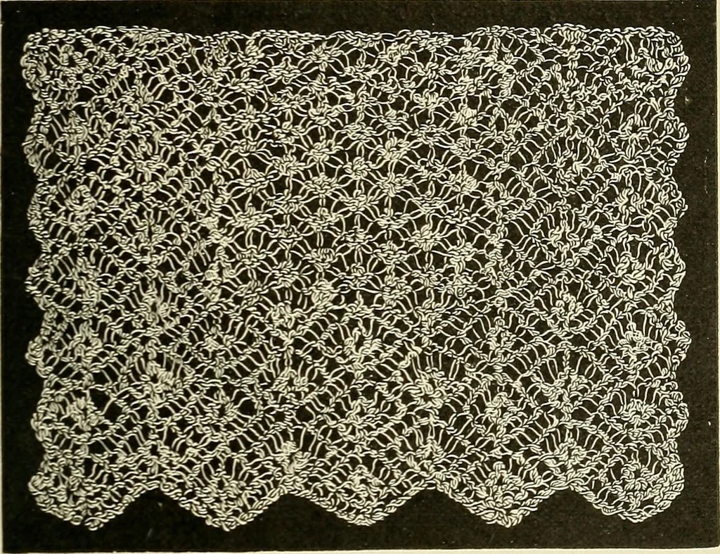 An illustration from A treatise on lace-making, embroidery, and needle-work with Irish flax threads, 1892, leaf 74