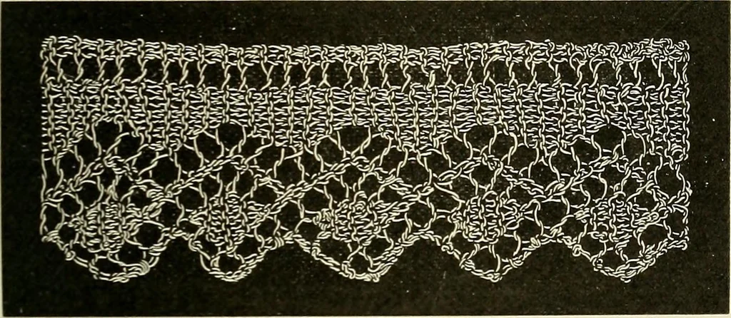 An illustration from A treatise on lace-making, embroidery, and needle-work with Irish flax threads, 1892, leaf 80