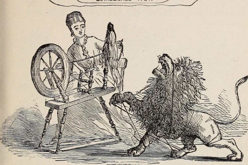 An illustration from A treatise on lace-making, embroidery, and needle-work with Irish flax threads, 1892, leaf 112