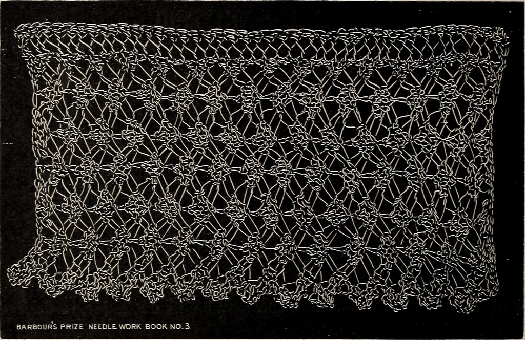 An illustration from A treatise on lace-making, embroidery, and needle-work with Irish flax threads, 1892, leaf 17