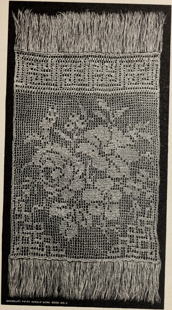 An illustration from A treatise on lace-making, embroidery, and needle-work with Irish flax threads, 1892, leaf 46
