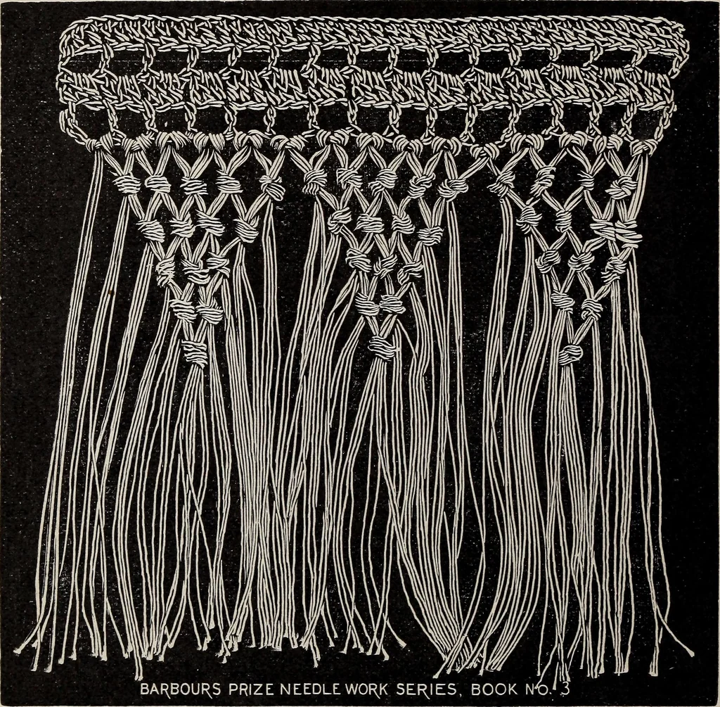 An illustration from A treatise on lace-making, embroidery, and needle-work with Irish flax threads, 1892, leaf 49