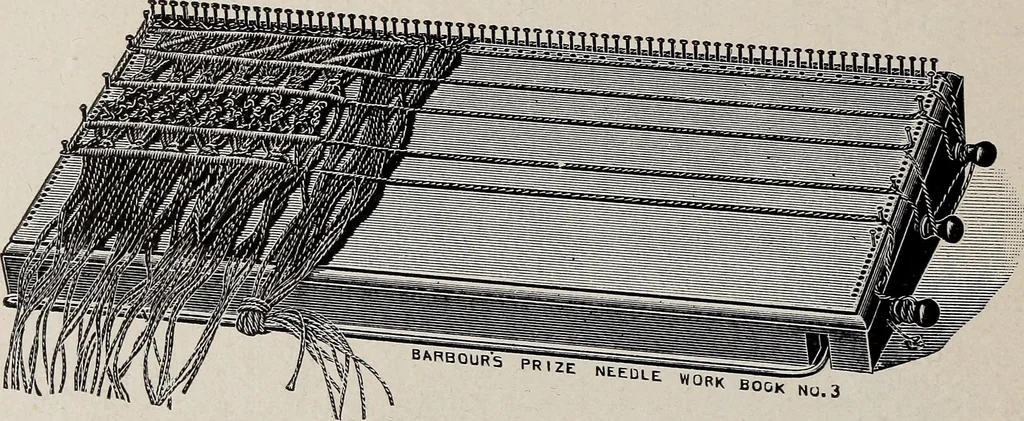 An illustration from A treatise on lace-making, embroidery, and needle-work with Irish flax threads, 1892, leaf 71