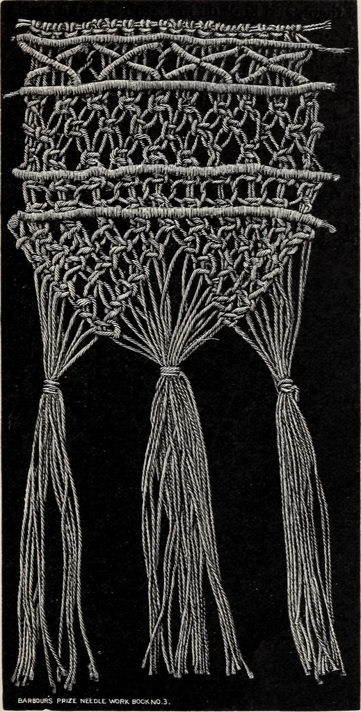 An illustration from A treatise on lace-making, embroidery, and needle-work with Irish flax threads, 1892, leaf 72