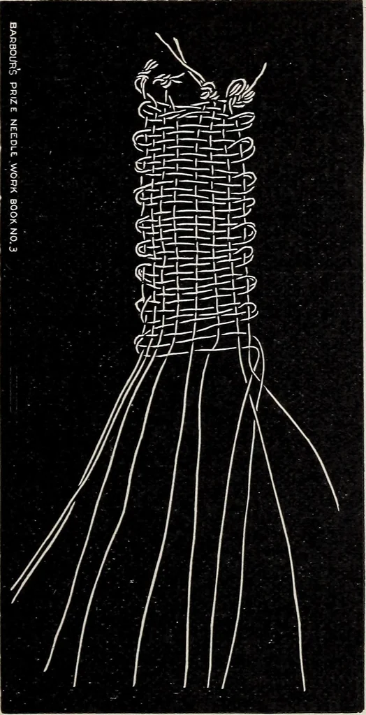 An illustration from A treatise on lace-making, embroidery, and needle-work with Irish flax threads, 1892, leaf 80