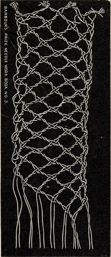 An illustration from A treatise on lace-making, embroidery, and needle-work with Irish flax threads, 1892, leaf 80