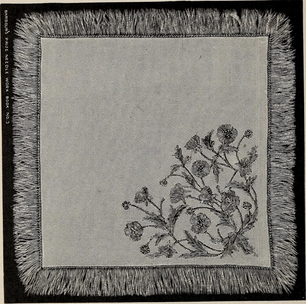 An illustration from A treatise on lace-making, embroidery, and needle-work with Irish flax threads, 1892, leaf 97