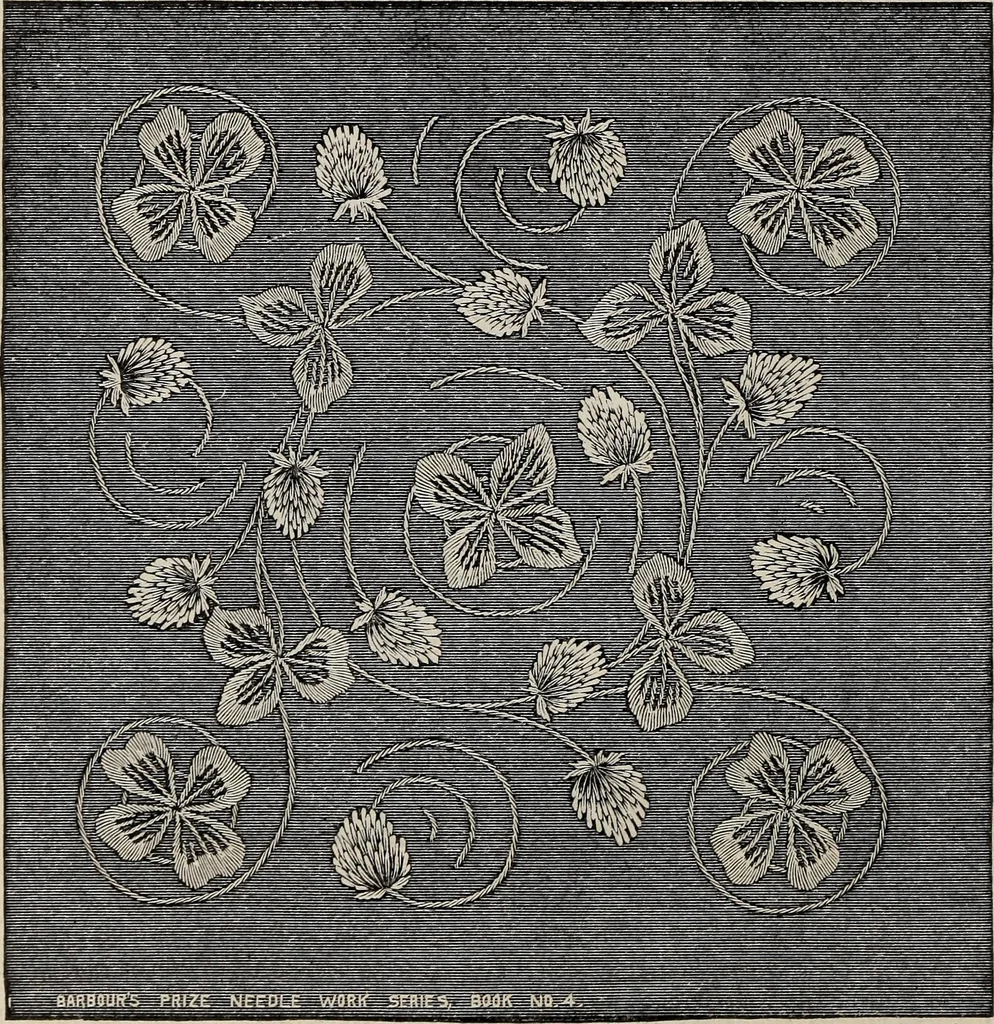 An illustration from A treatise on lace-making, embroidery, and needle-work with Irish flax threads, 1892, leaf 119