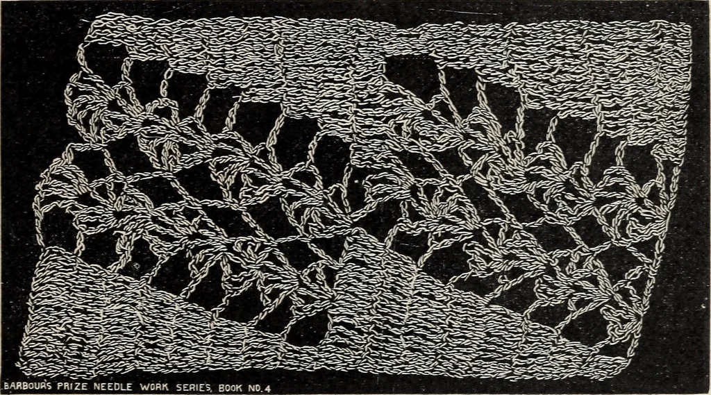 An illustration from A treatise on lace-making, embroidery, and needle-work with Irish flax threads, 1892, leaf 24