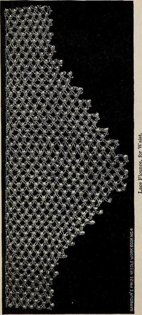 An illustration from A treatise on lace-making, embroidery, and needle-work with Irish flax threads, 1892, leaf 25