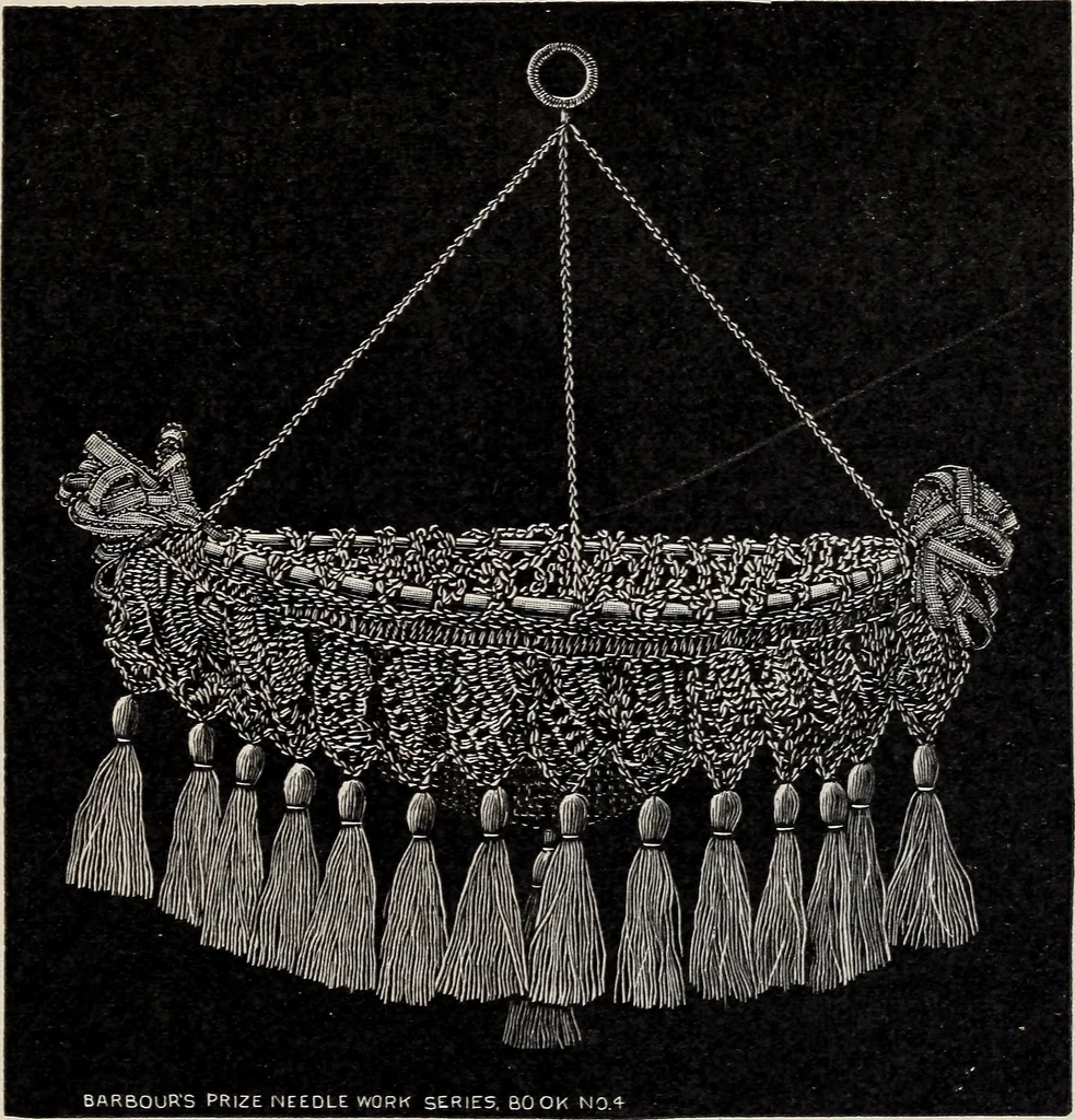 An illustration from A treatise on lace-making, embroidery, and needle-work with Irish flax threads, 1892, leaf 54