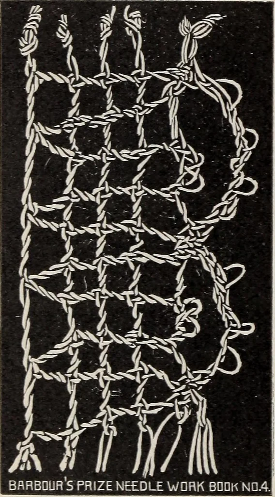 An illustration from A treatise on lace-making, embroidery, and needle-work with Irish flax threads, 1892, leaf 81