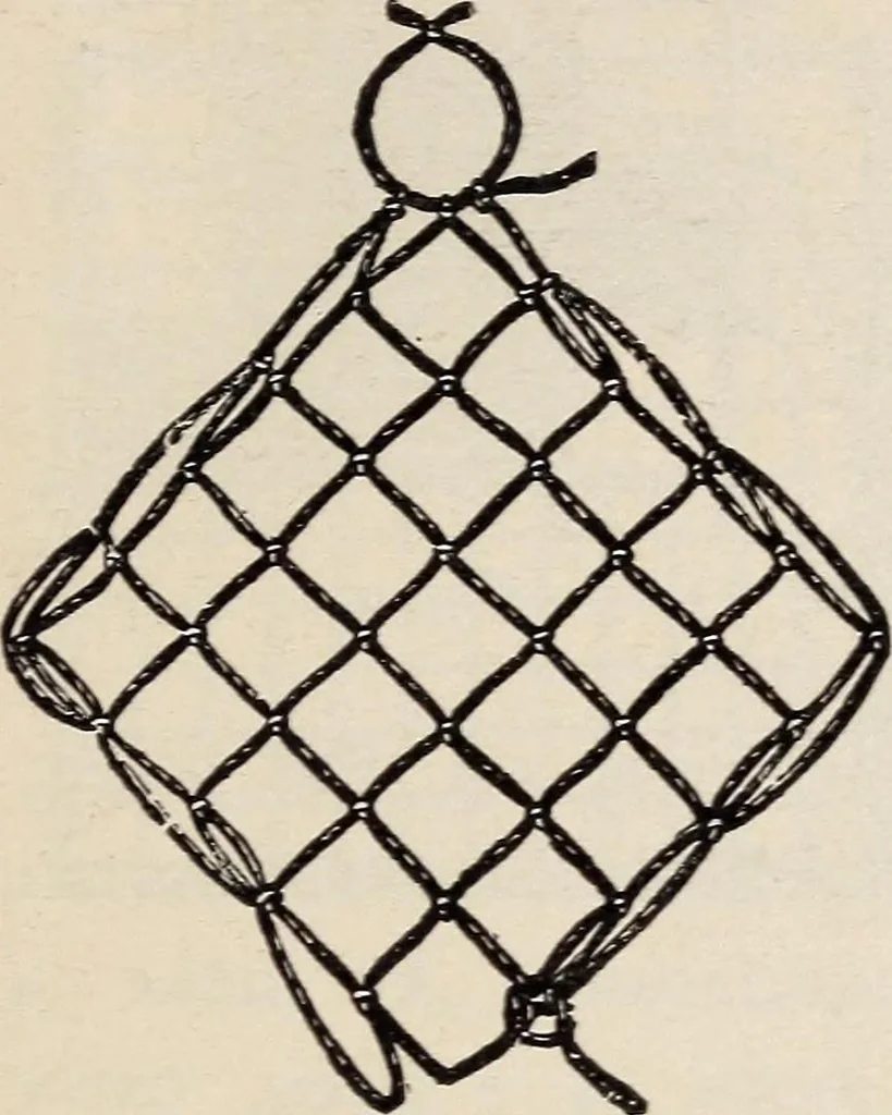 An illustration from A treatise on lace-making, embroidery, and needle-work with Irish flax threads, 1892, leaf 102