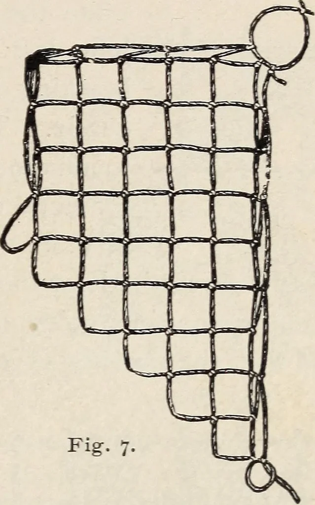 An illustration from A treatise on lace-making, embroidery, and needle-work with Irish flax threads, 1892, leaf 102