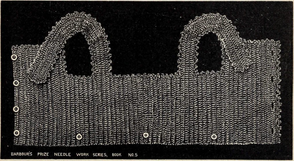 An illustration from A treatise on lace-making, embroidery, and needle-work with Irish flax threads, 1892, leaf 38