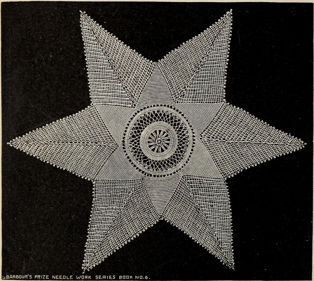 An illustration from A treatise on lace-making, embroidery, and needle-work with Irish flax threads, 1892, leaf 33