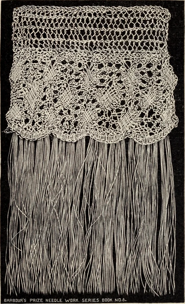 An illustration from A treatise on lace-making, embroidery, and needle-work with Irish flax threads, 1892, leaf 36