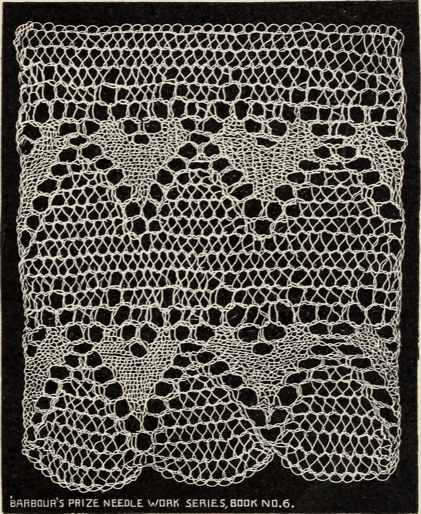 An illustration from A treatise on lace-making, embroidery, and needle-work with Irish flax threads, 1892, leaf 38