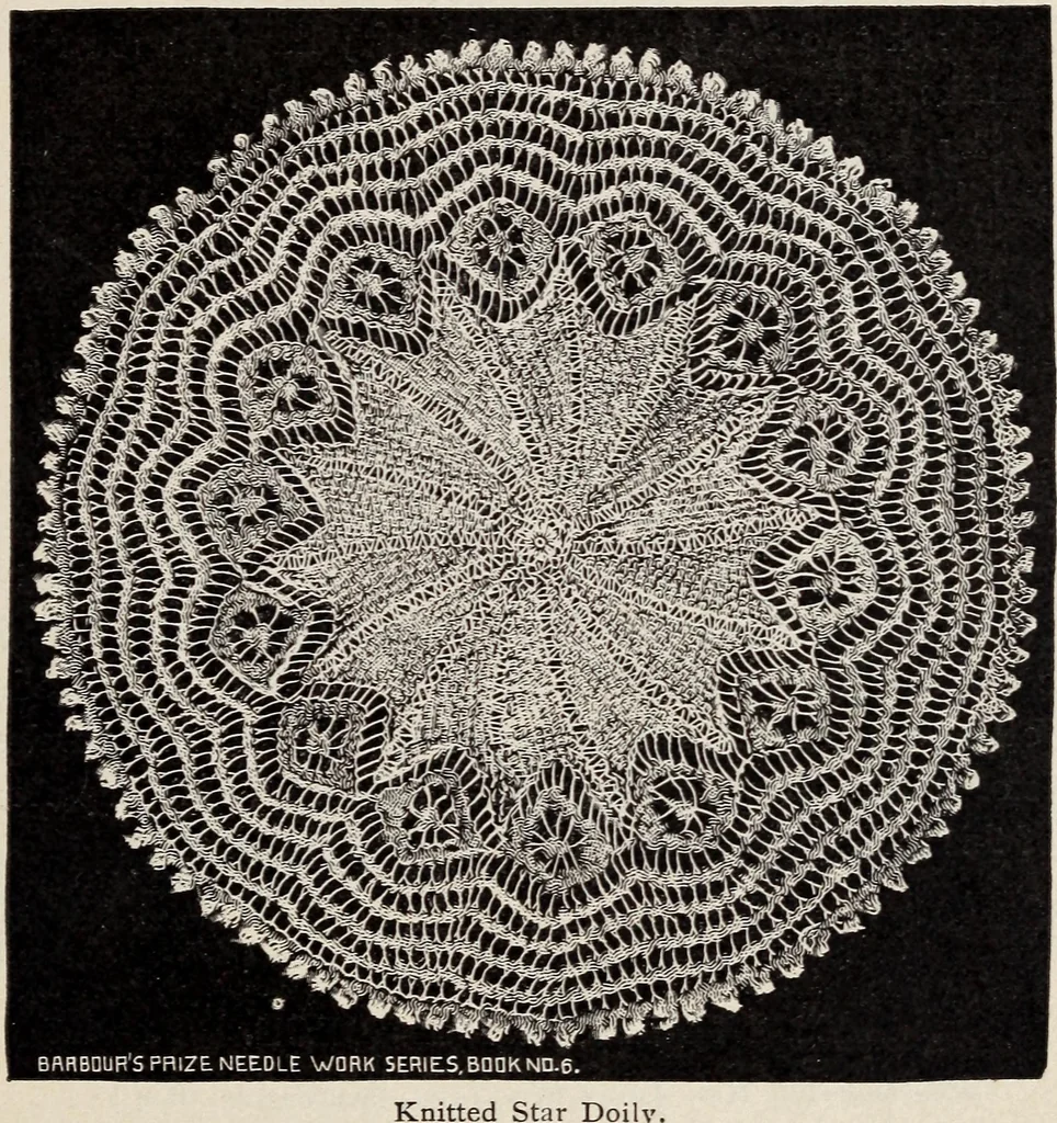 An illustration from A treatise on lace-making, embroidery, and needle-work with Irish flax threads, 1892, leaf 44