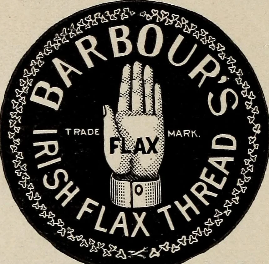 An illustration from A treatise on lace-making, embroidery, and needle-work with Irish flax threads, 1892, leaf 7