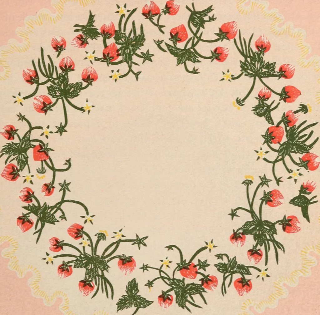 An illustration from A treatise on lace-making, embroidery, and needle-work with Irish flax threads, 1892, leaf 84