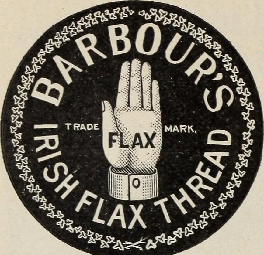 An illustration from A treatise on lace-making, embroidery, and needle-work with Irish flax threads, 1892, leaf 105