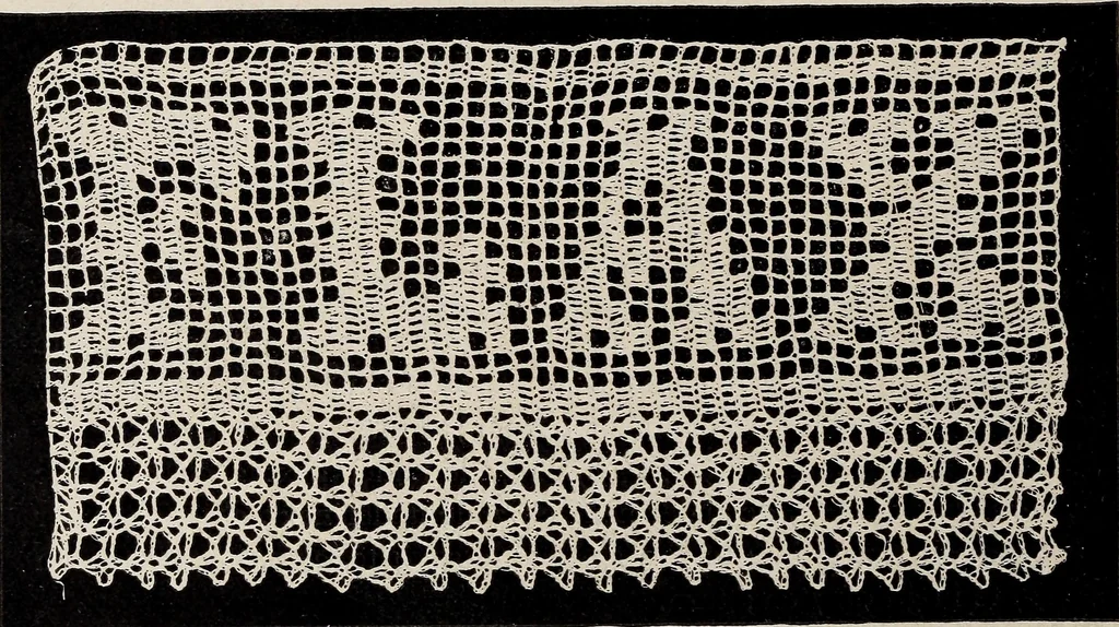 An illustration from A treatise on lace-making, embroidery, and needle-work with Irish flax threads, 1892, leaf 11