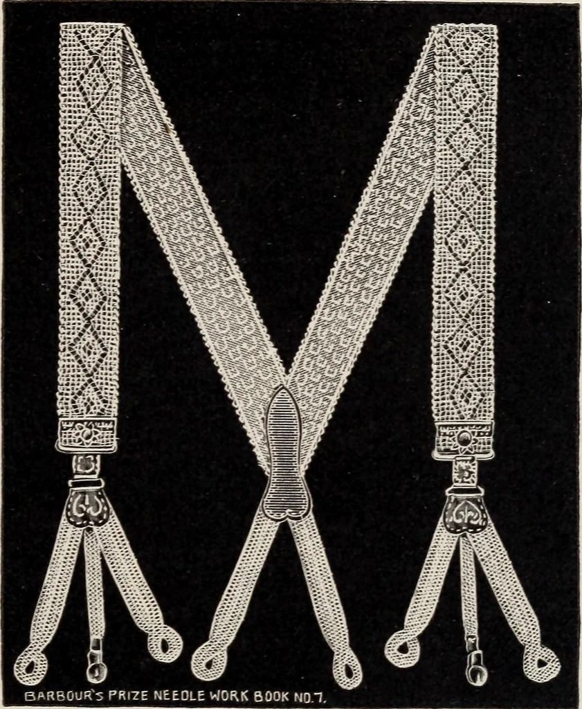 An illustration from A treatise on lace-making, embroidery, and needle-work with Irish flax threads, 1892, leaf 26
