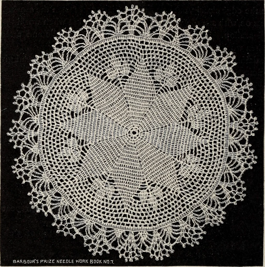 An illustration from A treatise on lace-making, embroidery, and needle-work with Irish flax threads, 1892, leaf 39