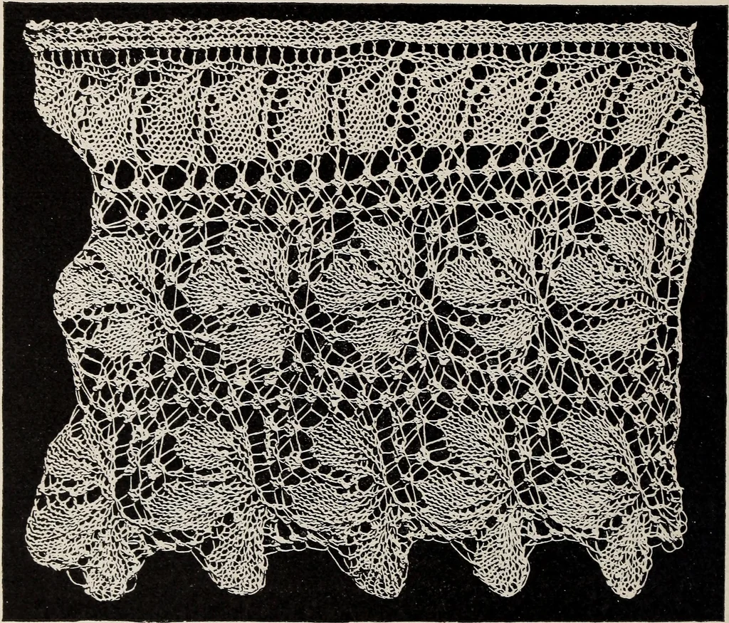 An illustration from A treatise on lace-making, embroidery, and needle-work with Irish flax threads, 1892, leaf 45
