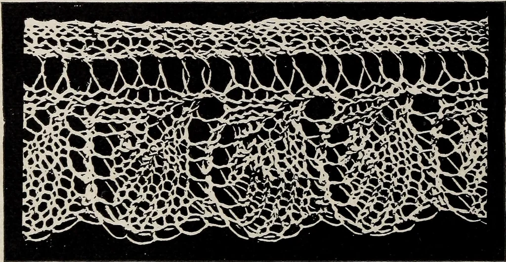 An illustration from A treatise on lace-making, embroidery, and needle-work with Irish flax threads, 1892, leaf 49