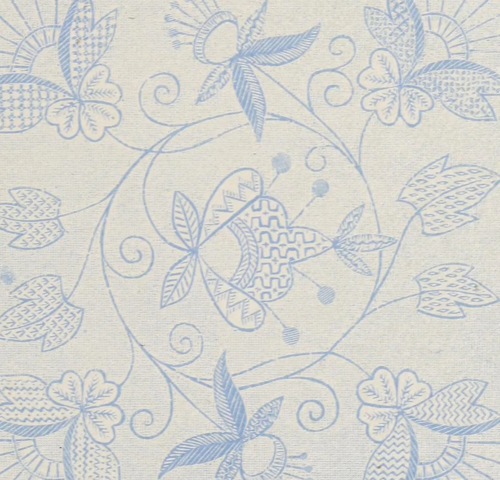An illustration from A treatise on lace-making, embroidery, and needle-work with Irish flax threads, 1892, leaf 80