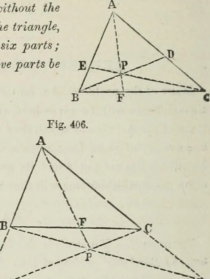 An illustration from A treatise on land-surveying; comprising the theory developed from five elementary principles; and the practice with the chain alone, the compass, the transit, the theodolite, the plane table, &c. Illustrated by four hundred engravings, and a magnetic chart, 1875, leaf 395
