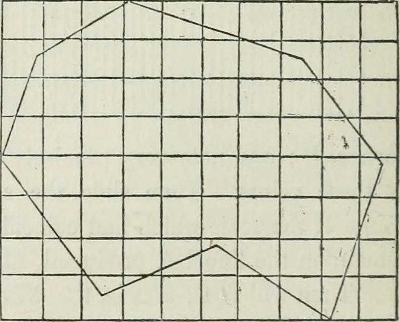 An illustration from A treatise on land-surveying; comprising the theory developed from five elementary principles; and the practice with the chain alone, the compass, the transit, the theodolite, the plane table, &c. Illustrated by four hundred engravings, and a magnetic chart, 1875, leaf 55