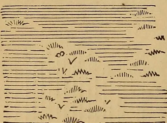 An illustration from A treatise on levelling, topography, and higher surveying, 1876, leaf 119