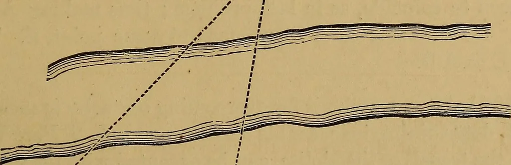 An illustration from A treatise on levelling, topography, and higher surveying, 1876, leaf 142