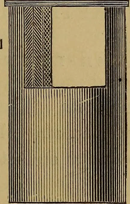 An illustration from A treatise on levelling, topography, and higher surveying, 1876, leaf 28