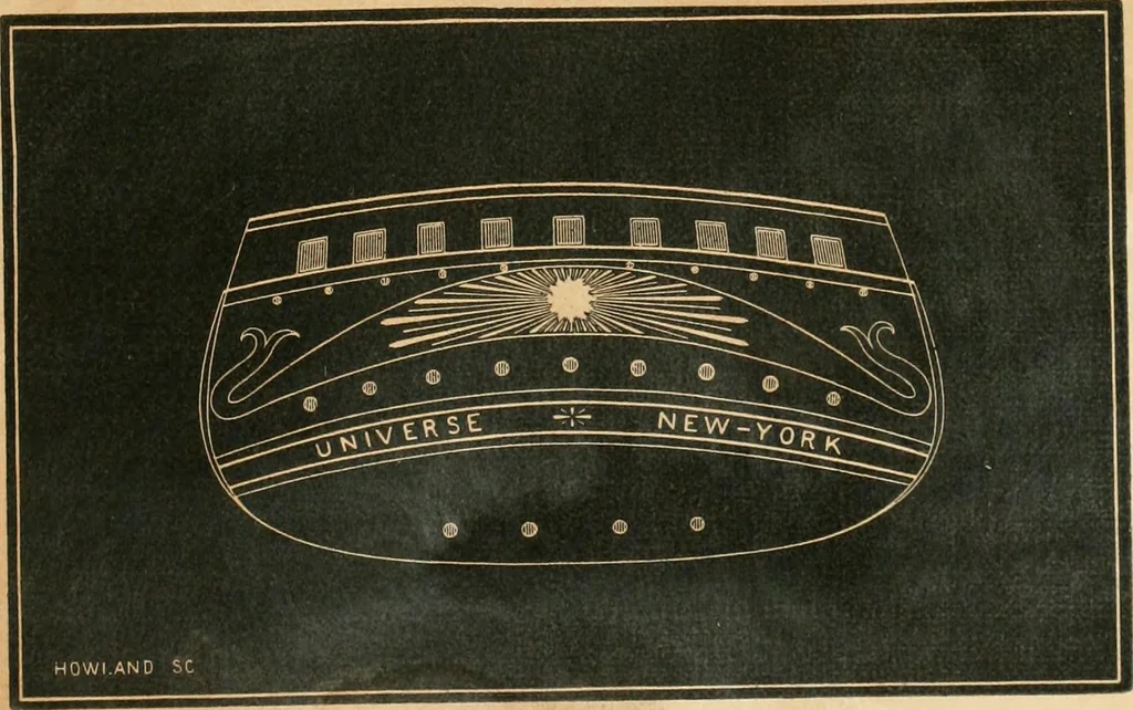 An illustration from Treatise on marine and naval architecture, or, Theory and practice blended in ship building. Illustrated with more than 50 engravings, 1852, leaf 470