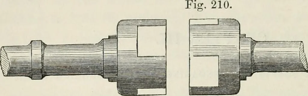 An illustration from Treatise on mills and mill work, 1861, leaf 105