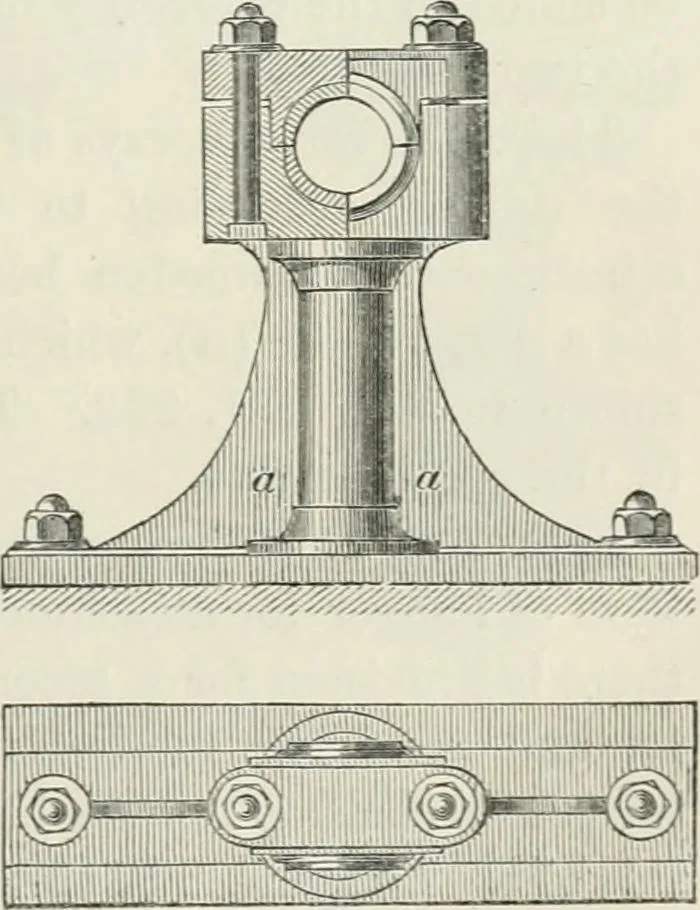 An illustration from Treatise on mills and mill work, 1861, leaf 118