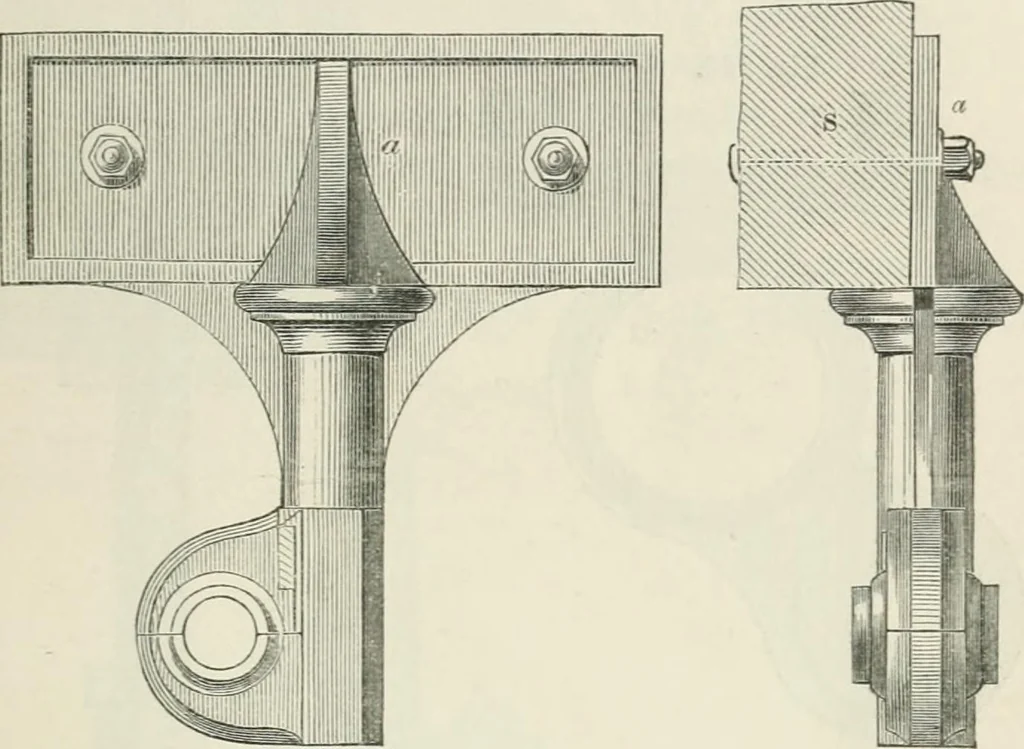 An illustration from Treatise on mills and mill work, 1861, leaf 120