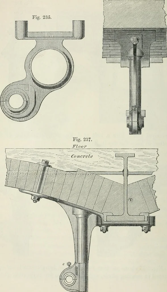 An illustration from Treatise on mills and mill work, 1861, leaf 121