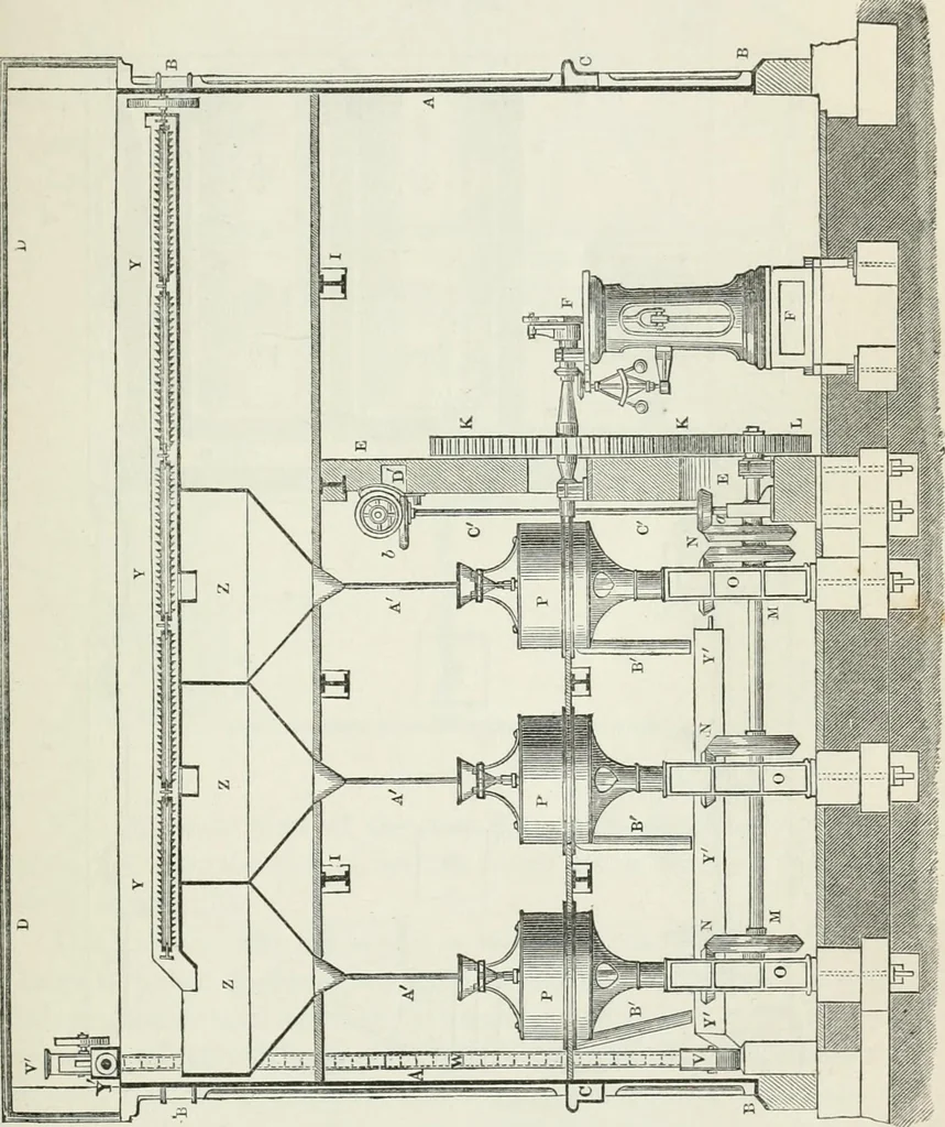 An illustration from Treatise on mills and mill work, 1861, leaf 144